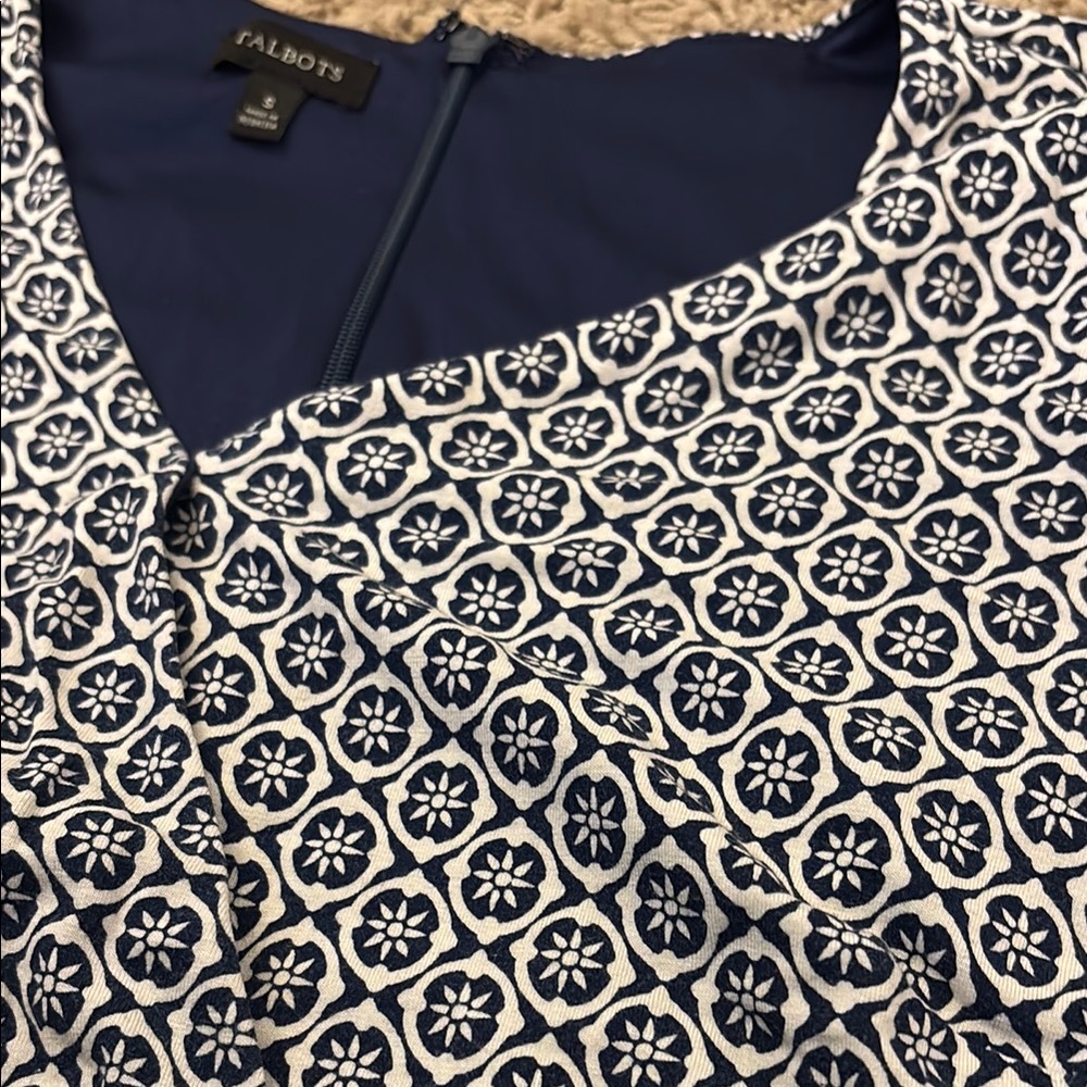 Talbots Patterned Jumpsuit - Picture 3 of 6